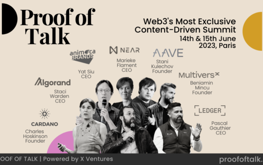 Proof-of-Talk: Web3’s Biggest Leadership Summit at Louvre Palace in June