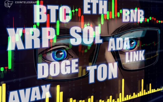 Price analysis 11/24: BTC, ETH, BNB, XRP, SOL, ADA, DOGE, TON, LINK, AVAX