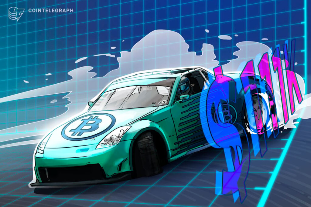 Is BTC price overheating at $111K?