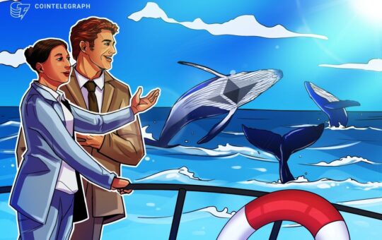 BitMine, Mystery Whale Snap Up $882M in Ether Amid Institutional Buying Wave