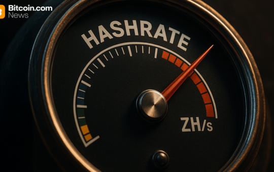 Bitcoin Hashrate Holds Firm Above 1 ZH/s Following a Painful Few Weeks for Miners