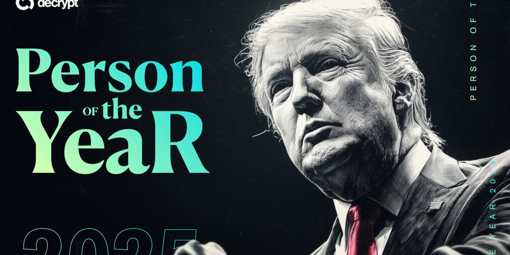 Decrypt’s 2025 Person of the Year: President Donald Trump
