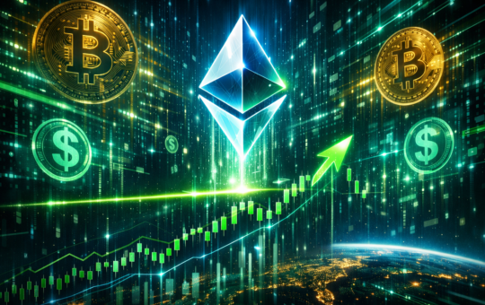 Ethereum rallies to $3,400 as ETH staking hits new milestone