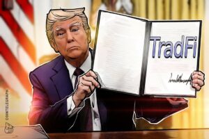 Crypto, TradFi Execs Mingle At Trump Crypto Event